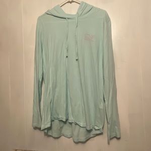 Teal vineyard vines sweatshirt